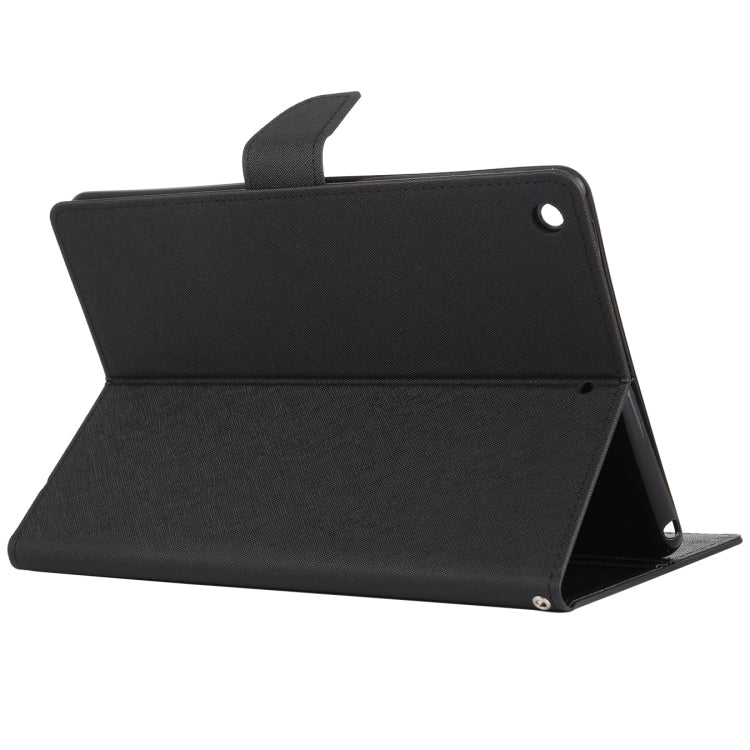 For iPad 10.2 GOOSPERY FANCY DIARY Cross Texture Leather Case with Card Slot & Holder & Wallet