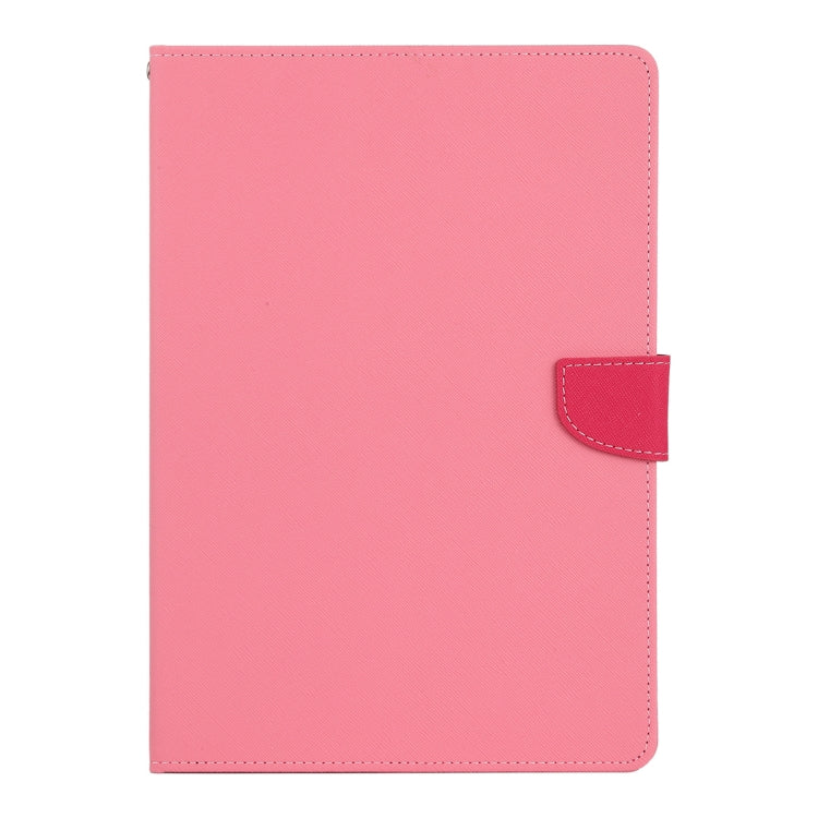For iPad 10.2 GOOSPERY FANCY DIARY Cross Texture Leather Case with Card Slot & Holder & Wallet