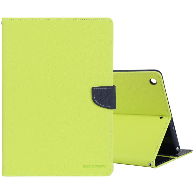 For iPad 10.2 GOOSPERY FANCY DIARY Cross Texture Leather Case with Card Slot & Holder & Wallet