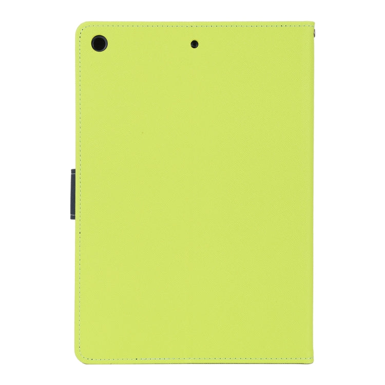 For iPad 10.2 GOOSPERY FANCY DIARY Cross Texture Leather Case with Card Slot & Holder & Wallet