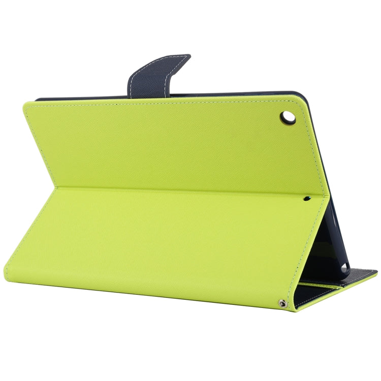 For iPad 10.2 GOOSPERY FANCY DIARY Cross Texture Leather Case with Card Slot & Holder & Wallet