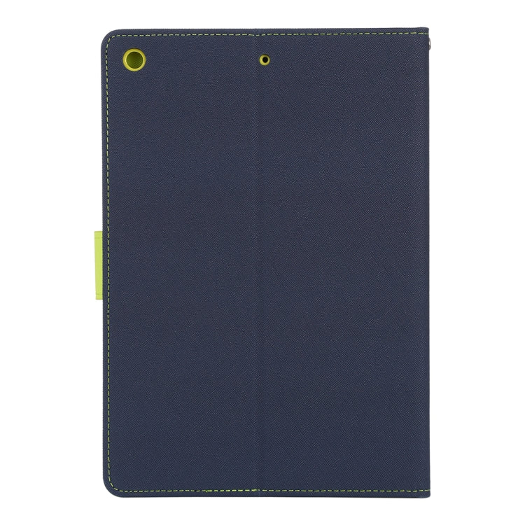 For iPad 10.2 GOOSPERY FANCY DIARY Cross Texture Leather Case with Card Slot & Holder & Wallet