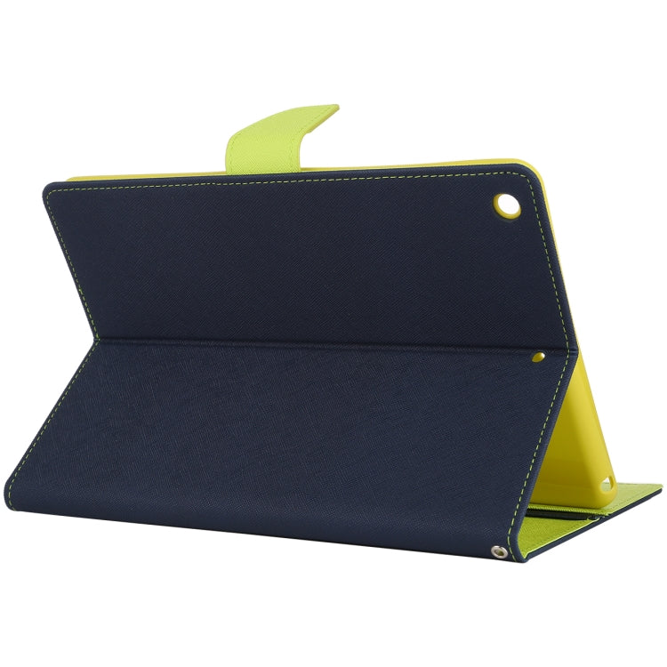 For iPad 10.2 GOOSPERY FANCY DIARY Cross Texture Leather Case with Card Slot & Holder & Wallet