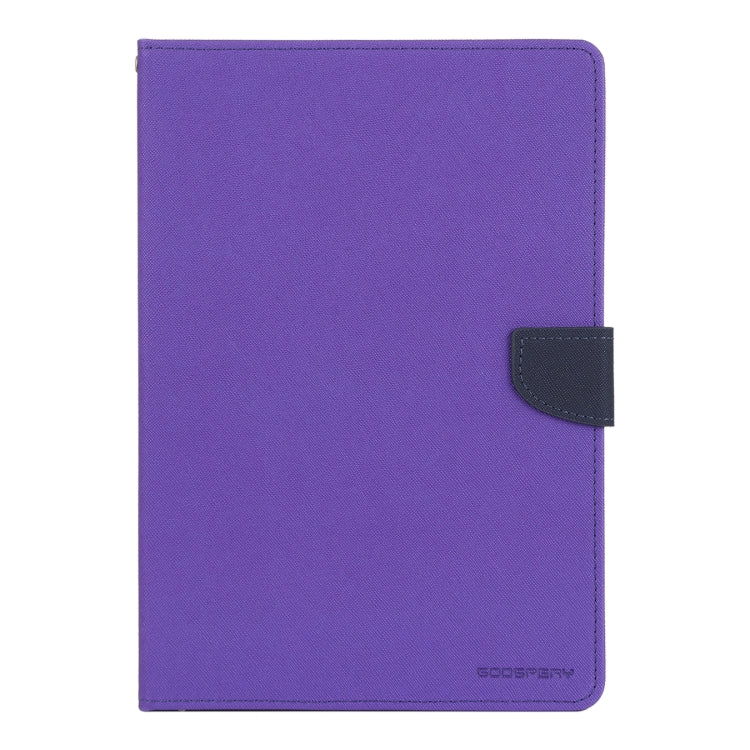 For iPad 10.2 GOOSPERY FANCY DIARY Cross Texture Leather Case with Card Slot & Holder & Wallet