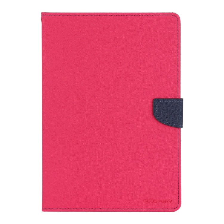 For iPad 10.2 GOOSPERY FANCY DIARY Cross Texture Leather Case with Card Slot & Holder & Wallet