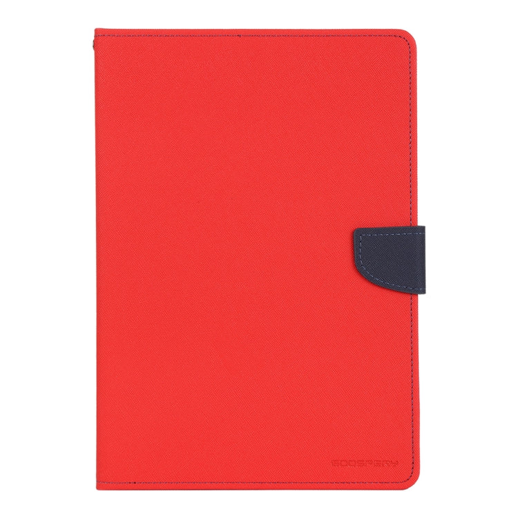 For iPad 10.2 GOOSPERY FANCY DIARY Cross Texture Leather Case with Card Slot & Holder & Wallet