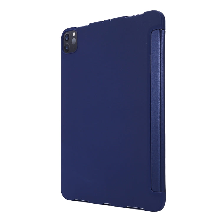 For iPad Pro 11 (2020) PC + PU Leather Tablet Case with Three-folding Holder