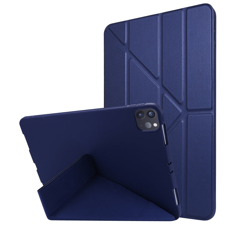 For iPad Pro 11 (2020) TPU Horizontal Deformation Flip Leather Tablet Case with Holder