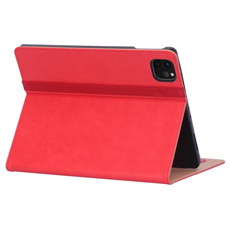 For iPad Pro 11 (2020) Retro Texture PU + TPU Horizontal Flip Leather Tablet Case with Holder & Card Slots & Hand Strap