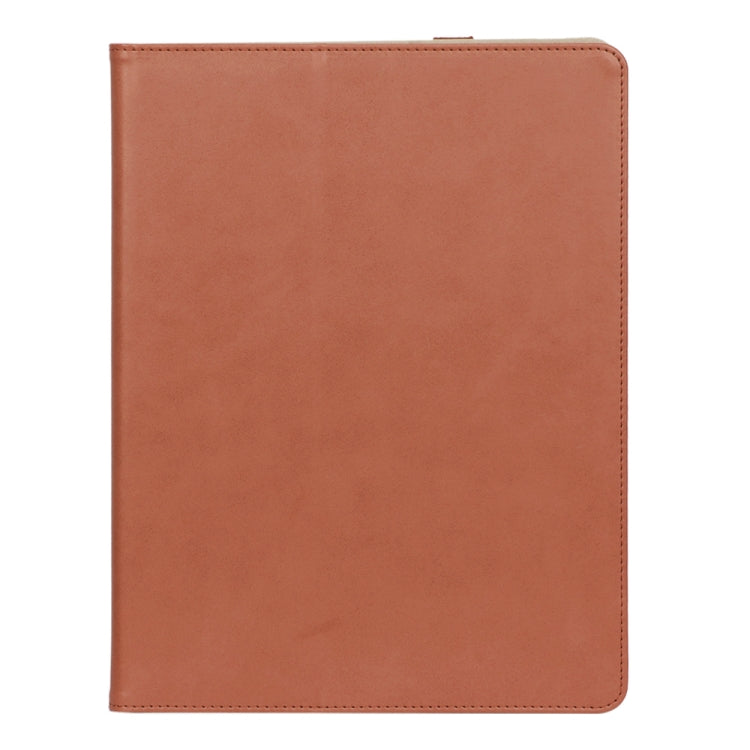 For iPad Pro 12.9 (2020) Retro Texture PU + TPU Horizontal Flip Leather Tablet Case with Holder & Card Slots & Hand Strap