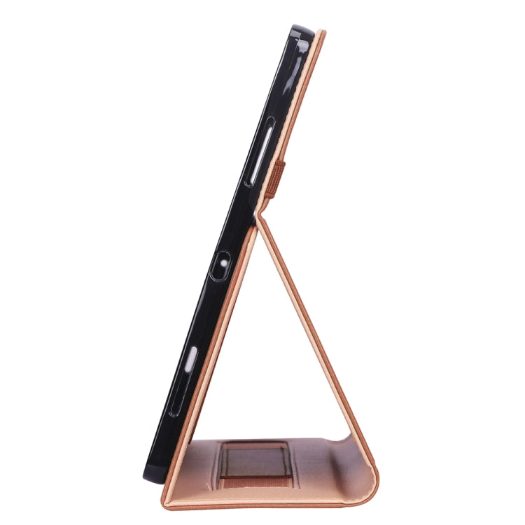 For iPad Pro 12.9 (2020) Retro Texture PU + TPU Horizontal Flip Leather Tablet Case with Holder & Card Slots & Hand Strap