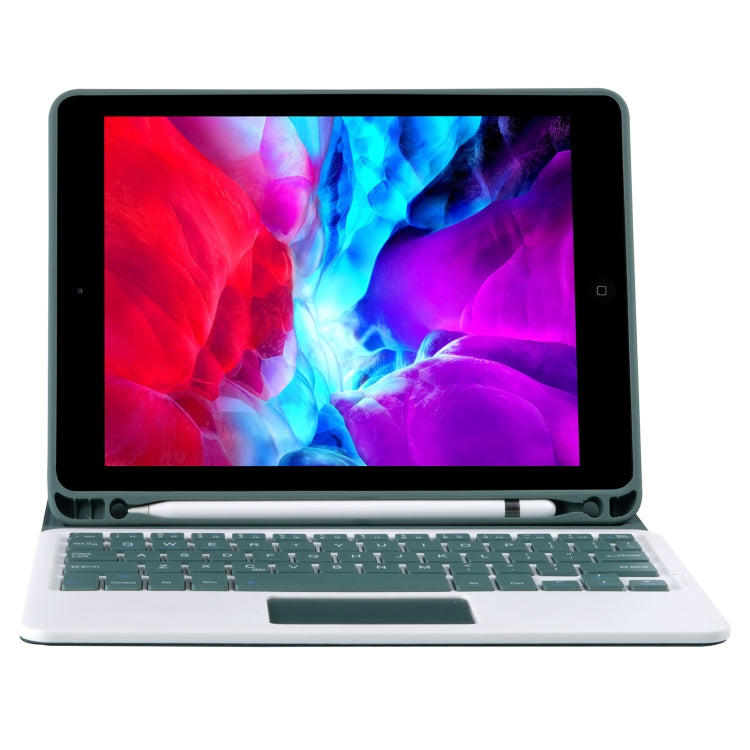 YT11B-A Detachable Candy Color Bluetooth Keyboard Leather Tablet Case with Touch Pad & Pen Slot & Holder for iPad Pro 11 inch 2021