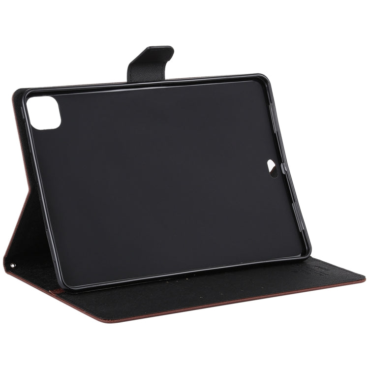 For iPad Pro 11 2020 GOOSPERY FANCY DIARY Cross Texture Leather Tablet Case with Holder & Card slots & Wallet