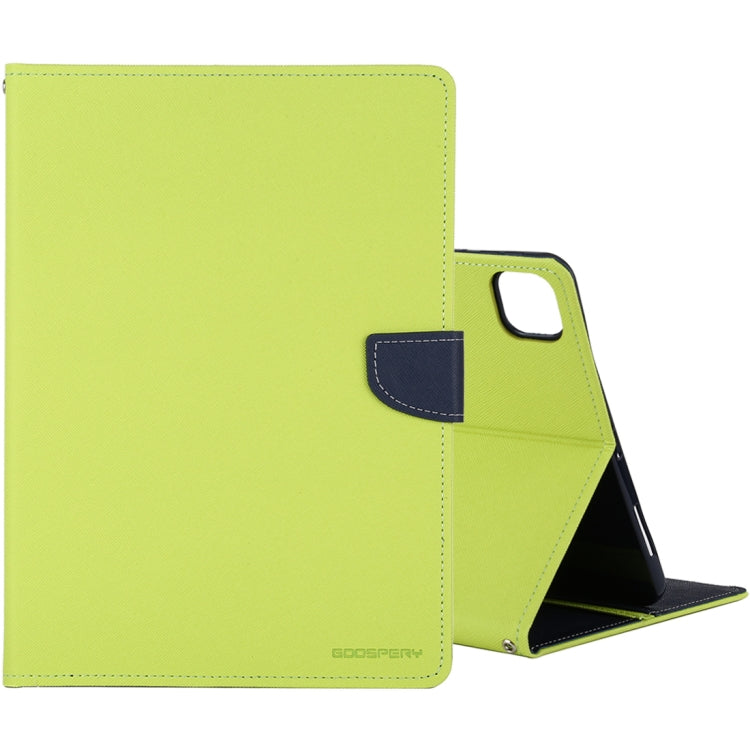 For iPad Pro 11 2020 GOOSPERY FANCY DIARY Cross Texture Leather Tablet Case with Holder & Card slots & Wallet