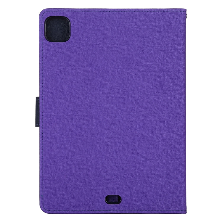 For iPad Pro 11 2020 GOOSPERY FANCY DIARY Cross Texture Leather Tablet Case with Holder & Card slots & Wallet