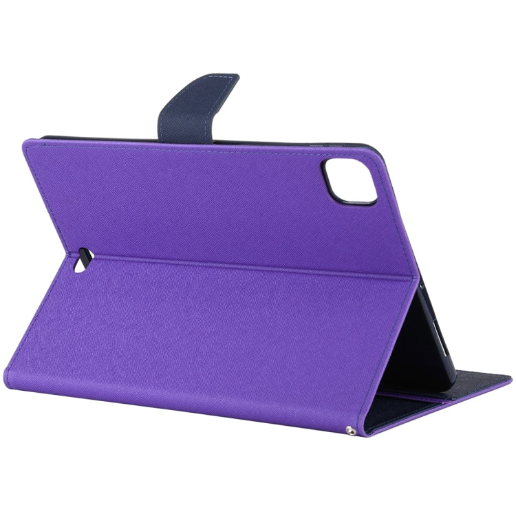 For iPad Pro 11 2020 GOOSPERY FANCY DIARY Cross Texture Leather Tablet Case with Holder & Card slots & Wallet
