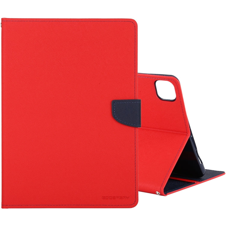 For iPad Pro 11 2020 GOOSPERY FANCY DIARY Cross Texture Leather Tablet Case with Holder & Card slots & Wallet