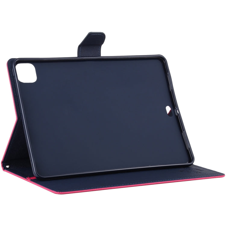 For iPad Pro 11 2020 GOOSPERY FANCY DIARY Cross Texture Leather Tablet Case with Holder & Card slots & Wallet