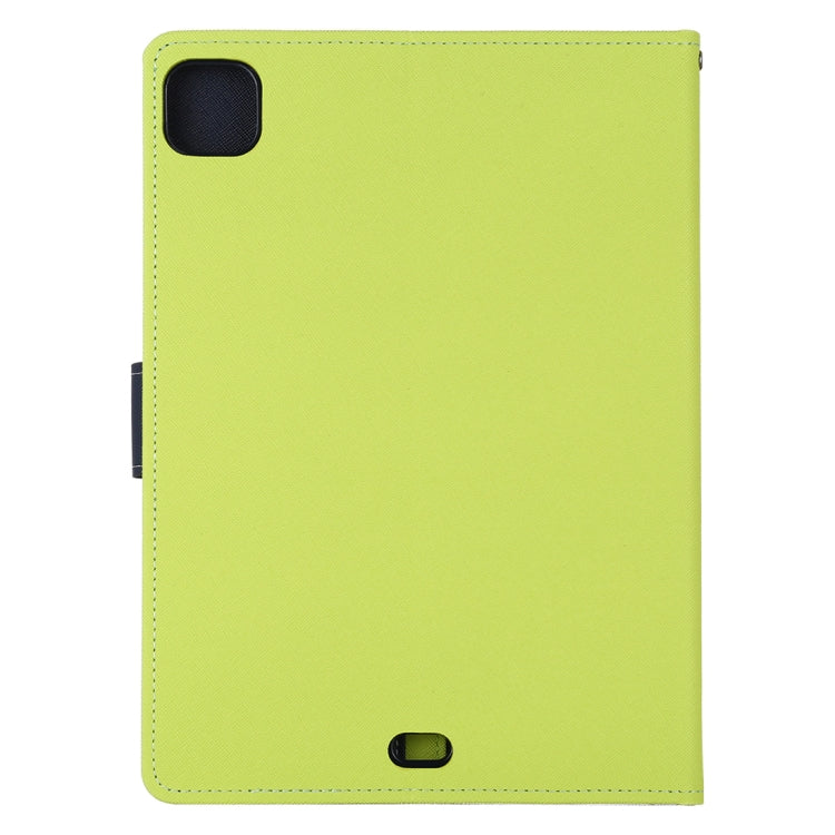 For iPad Pro 12.9 2020 GOOSPERY FANCY DIARY Cross Texture Leather Tablet Case with Holder & Card slots & Wallet