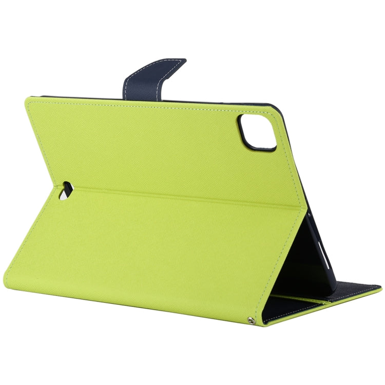 For iPad Pro 12.9 2020 GOOSPERY FANCY DIARY Cross Texture Leather Tablet Case with Holder & Card slots & Wallet