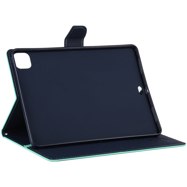 For iPad Pro 12.9 2020 GOOSPERY FANCY DIARY Cross Texture Leather Tablet Case with Holder & Card slots & Wallet