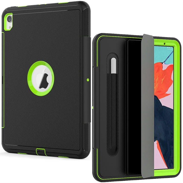 Magnetic Horizontal Flip Protective Case for iPad Pro 11 inch (2018), with Three-folding Holder & Sleep / Wake-up Function & Pen Slots