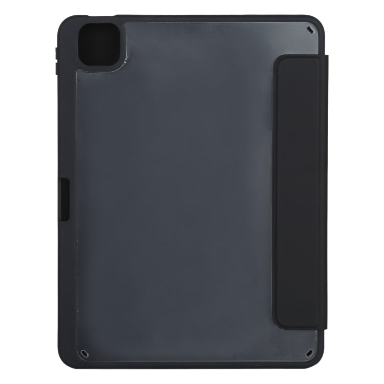 Silicone Magnetic Splitting Horizontal Flip Leather Case with Holder & Pen Slot & Sleep / Wake-up Function for iPad Air (2020) 10.9 inch
