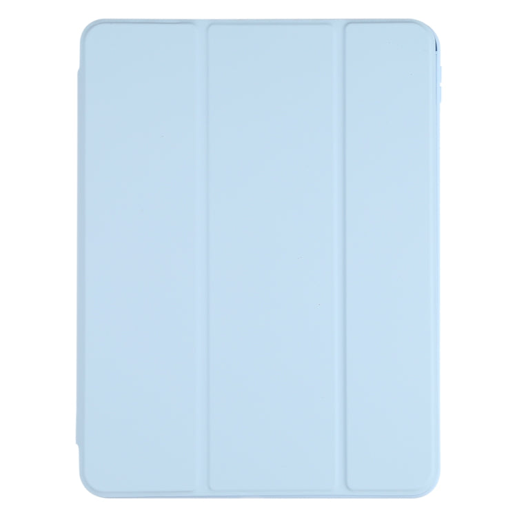 Silicone Magnetic Splitting Horizontal Flip Leather Case with Holder & Pen Slot & Sleep / Wake-up Function for iPad Air (2020) 10.9 inch