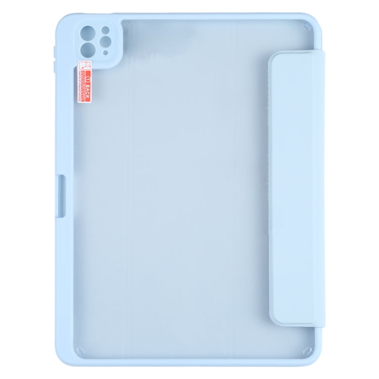 Silicone Magnetic Splitting Horizontal Flip Leather Case with Holder & Pen Slot & Sleep / Wake-up Function for iPad Air (2020) 10.9 inch