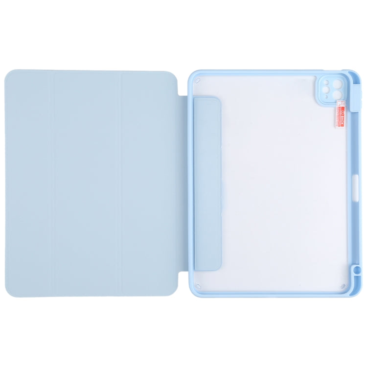 Silicone Magnetic Splitting Horizontal Flip Leather Case with Holder & Pen Slot & Sleep / Wake-up Function for iPad Air (2020) 10.9 inch