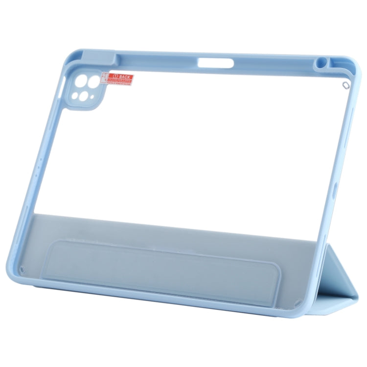 Silicone Magnetic Splitting Horizontal Flip Leather Case with Holder & Pen Slot & Sleep / Wake-up Function for iPad Air (2020) 10.9 inch