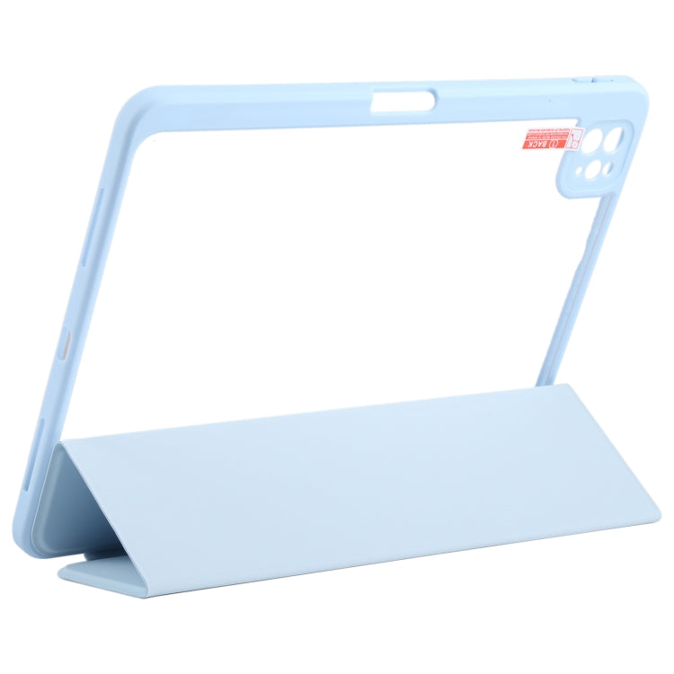 Silicone Magnetic Splitting Horizontal Flip Leather Case with Holder & Pen Slot & Sleep / Wake-up Function for iPad Air (2020) 10.9 inch