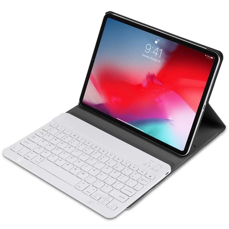 A11 Bluetooth 3.0 Ultra-thin ABS Detachable Bluetooth Keyboard Leather Tablet Case with Holder for iPad Pro 11 inch 2021