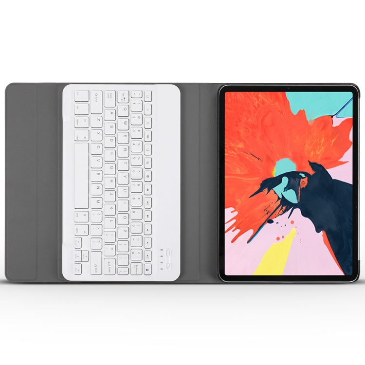 A11 Bluetooth 3.0 Ultra-thin ABS Detachable Bluetooth Keyboard Leather Tablet Case with Holder for iPad Pro 11 inch 2021