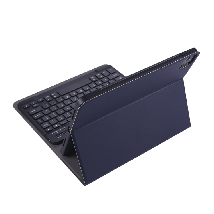 A11B Bluetooth 3.0 Ultra-thin ABS Detachable Bluetooth Keyboard Leather Tablet Case with Holder & Pen Slot for iPad Pro 11 inch 2021