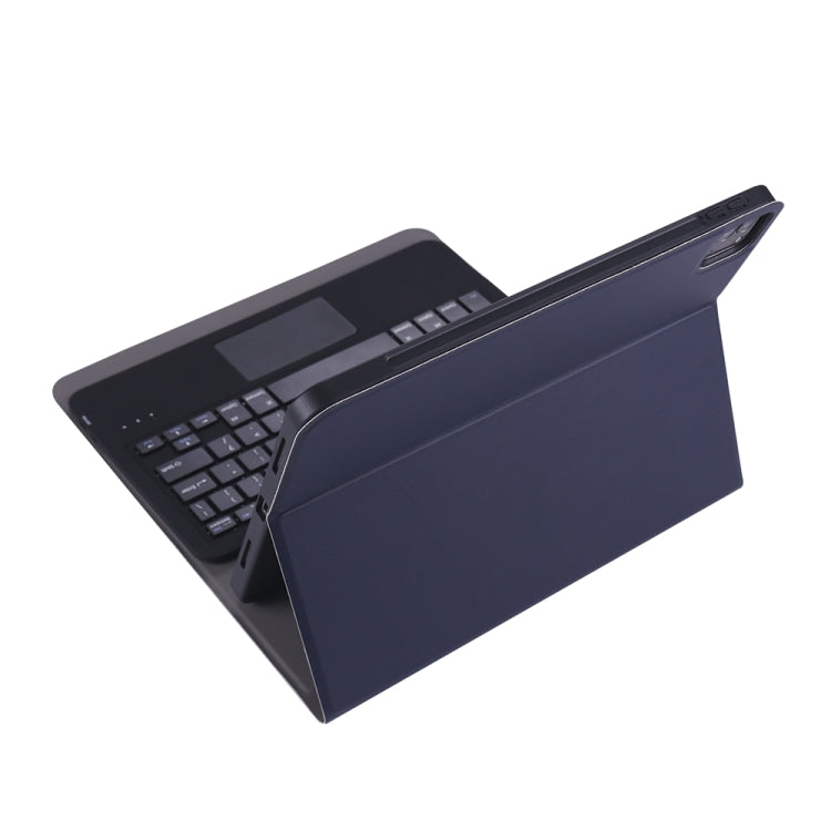 A11B-A Ultra-thin ABS Detachable Bluetooth Keyboard Tablet Case with Touchpad & Pen Slot & Holder for iPad Pro 11 inch 2021