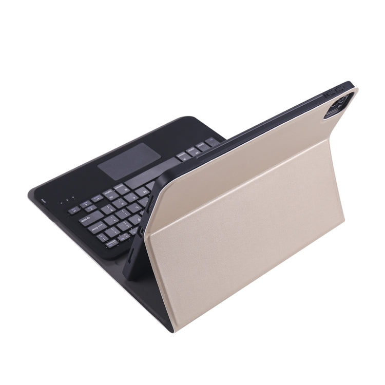 A11B-A Ultra-thin ABS Detachable Bluetooth Keyboard Tablet Case with Touchpad & Pen Slot & Holder for iPad Pro 11 inch 2021