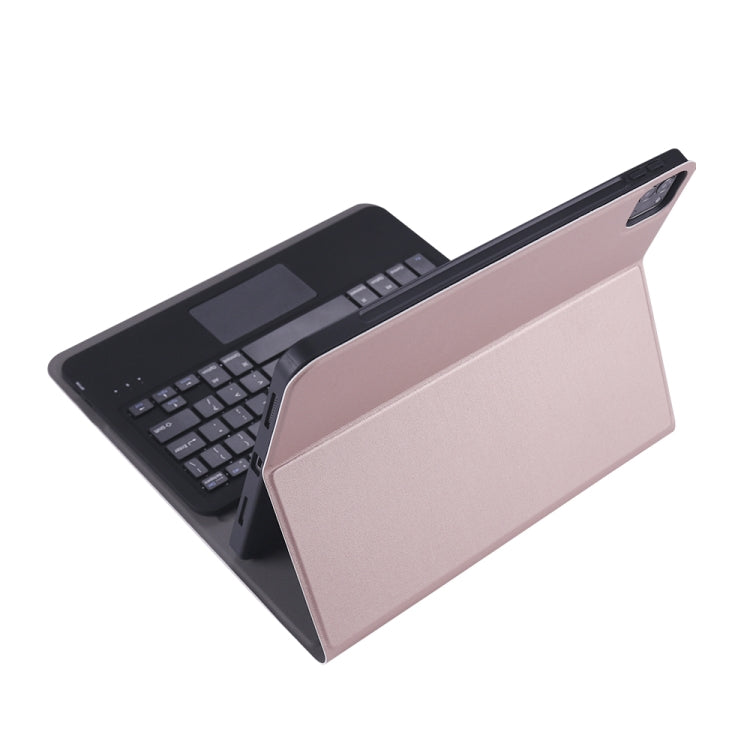A11B-A Ultra-thin ABS Detachable Bluetooth Keyboard Tablet Case with Touchpad & Pen Slot & Holder for iPad Pro 11 inch 2021