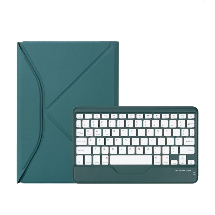 Z098B Pen Slot Bluetooth Keyboard Leather Tablet Case For iPad Air 2022/2020