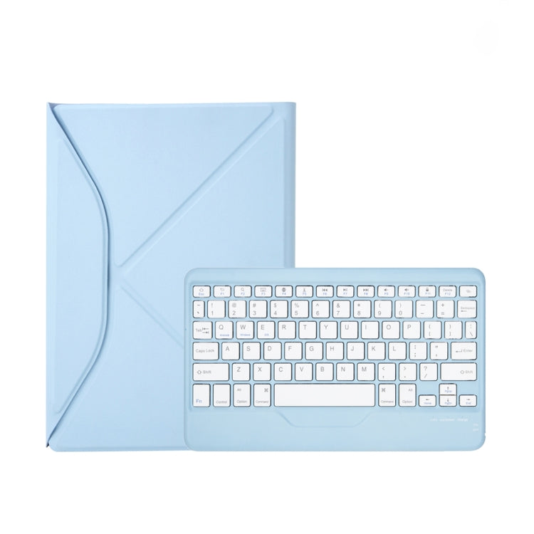 Z098B Pen Slot Bluetooth Keyboard Leather Tablet Case For iPad Air 2022/2020