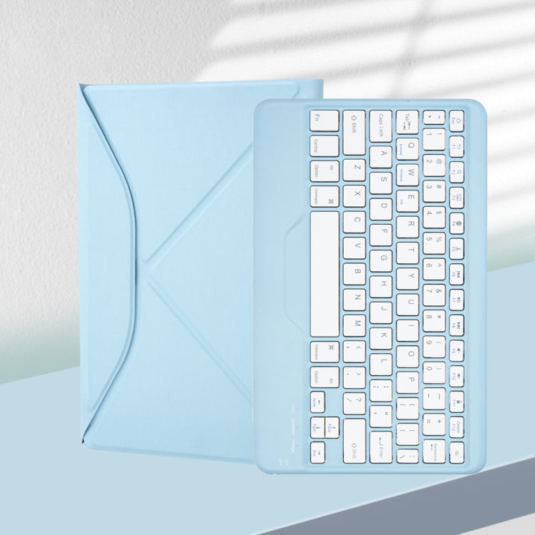 Z098B Pen Slot Bluetooth Keyboard Leather Tablet Case For iPad Air 2022/2020