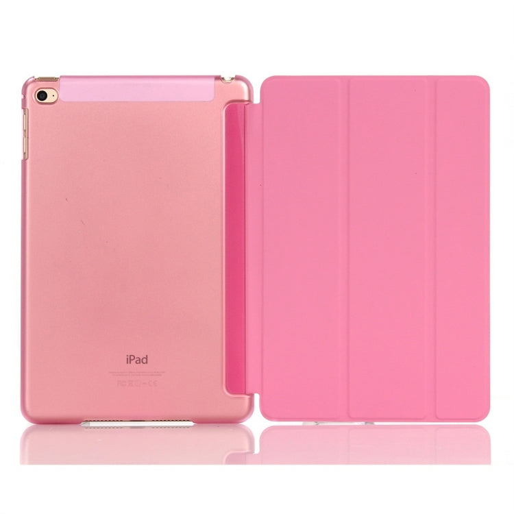 Pure Color Merge Horizontal Flip Leather Case for iPad Mini (2019) / iPad Mini 4, with Holder