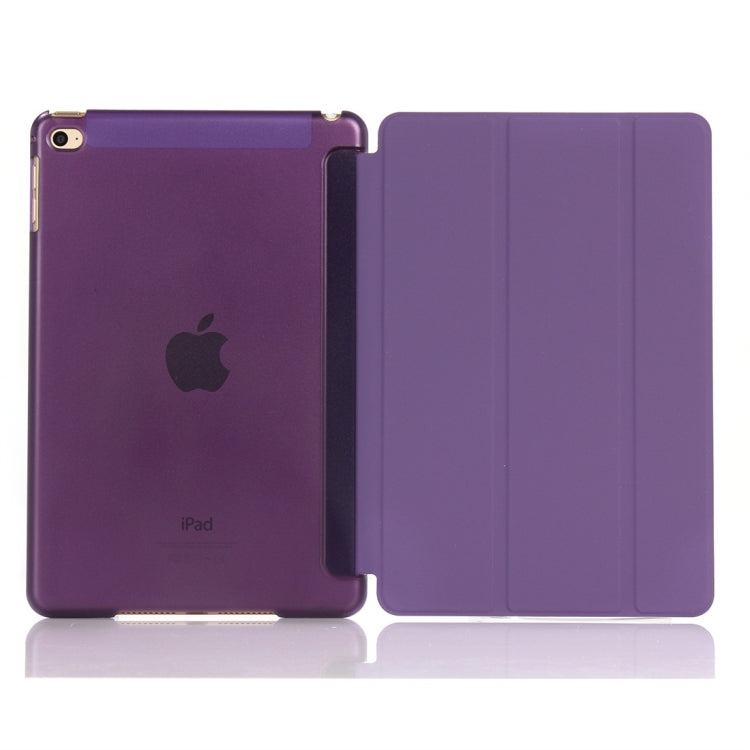Pure Color Merge Horizontal Flip Leather Case for iPad Mini (2019) / iPad Mini 4, with Holder