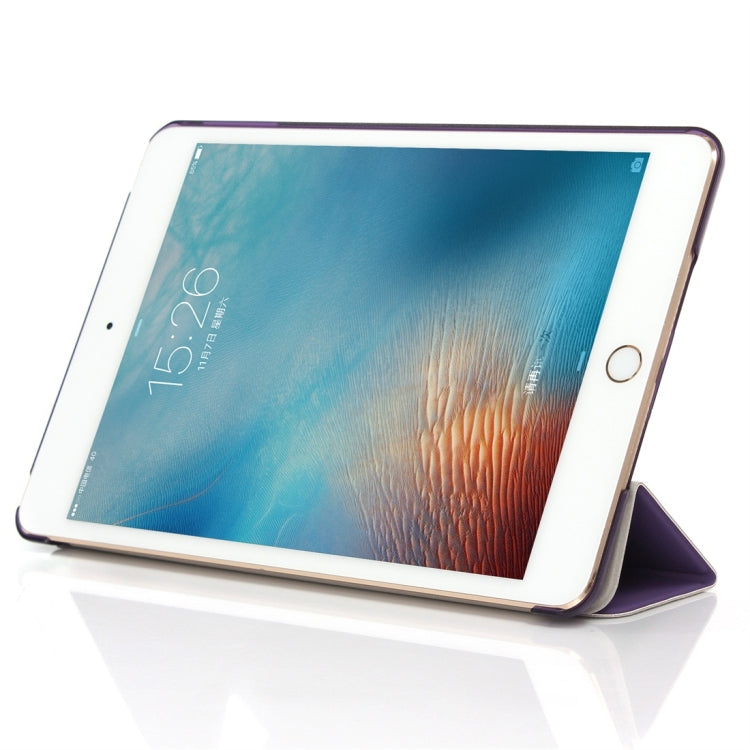 Pure Color Merge Horizontal Flip Leather Case for iPad Mini (2019) / iPad Mini 4, with Holder