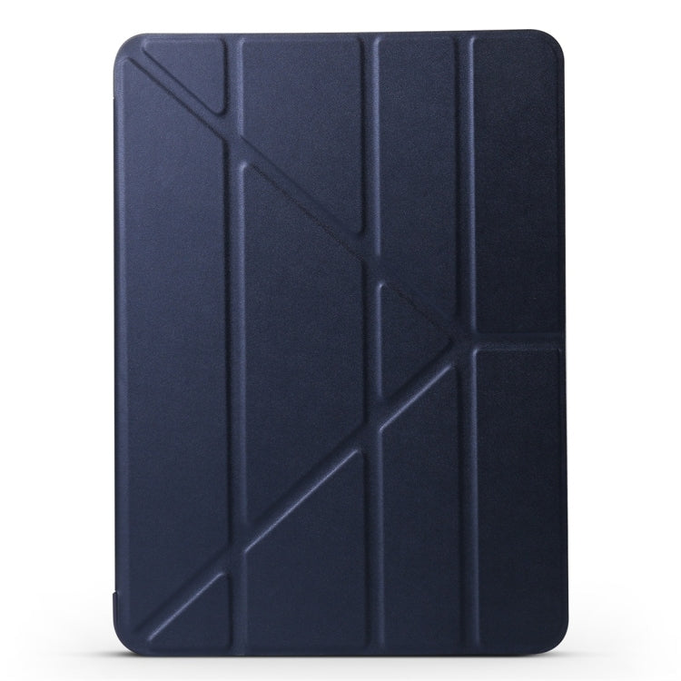 Millet Texture PU+ Silica Gel Full Coverage Leather Case for iPad Air (2019) / iPad Pro 10.5 inch, with Multi-folding Holder