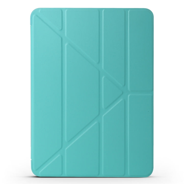 Millet Texture PU+ Silica Gel Full Coverage Leather Case for iPad Air (2019) / iPad Pro 10.5 inch, with Multi-folding Holder