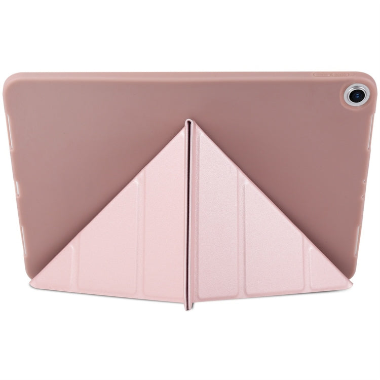 Millet Texture PU+ Silica Gel Full Coverage Leather Case for iPad Air (2019) / iPad Pro 10.5 inch, with Multi-folding Holder