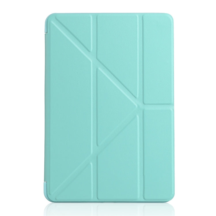 Millet Texture PU+ Silica Gel Full Coverage Leather Case for iPad Mini 2019, with Multi-folding Holder