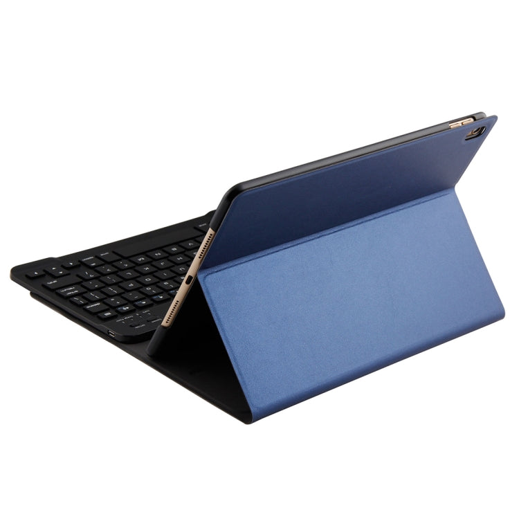 FT-1035 For iPad Pro 10.5 inch & iPad Air 10.5 inch Lambskin Texture Detachable Plastic Bluetooth Keyboard Leather Tablet Case with Stand Function