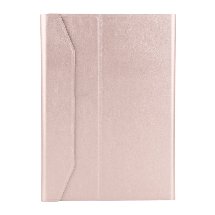 FT-1035 For iPad Pro 10.5 inch & iPad Air 10.5 inch Lambskin Texture Detachable Plastic Bluetooth Keyboard Leather Tablet Case with Stand Function